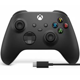 Joystick XBOX inalambrico negro + Cable USB-C