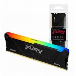 Memoria Kingston Fury Beast DDR4 8GB 3200Hz RGB MEM389