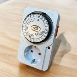 Timer Manual Schuko Vidriera Calefon Ahorre Oferta Mf Shop