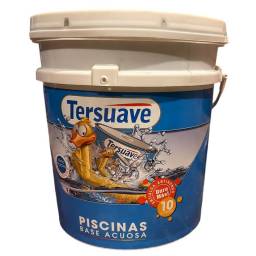 Pintura para piscinas piletas Tersuave base acuosa 10 lts