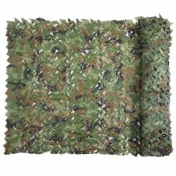 Malla Toldo lona Rectangular Camuflada 4 X 3 Mts