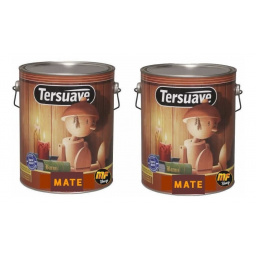 Barniz Mate Tersuave Interior 1 Litro Madera Protector Mf